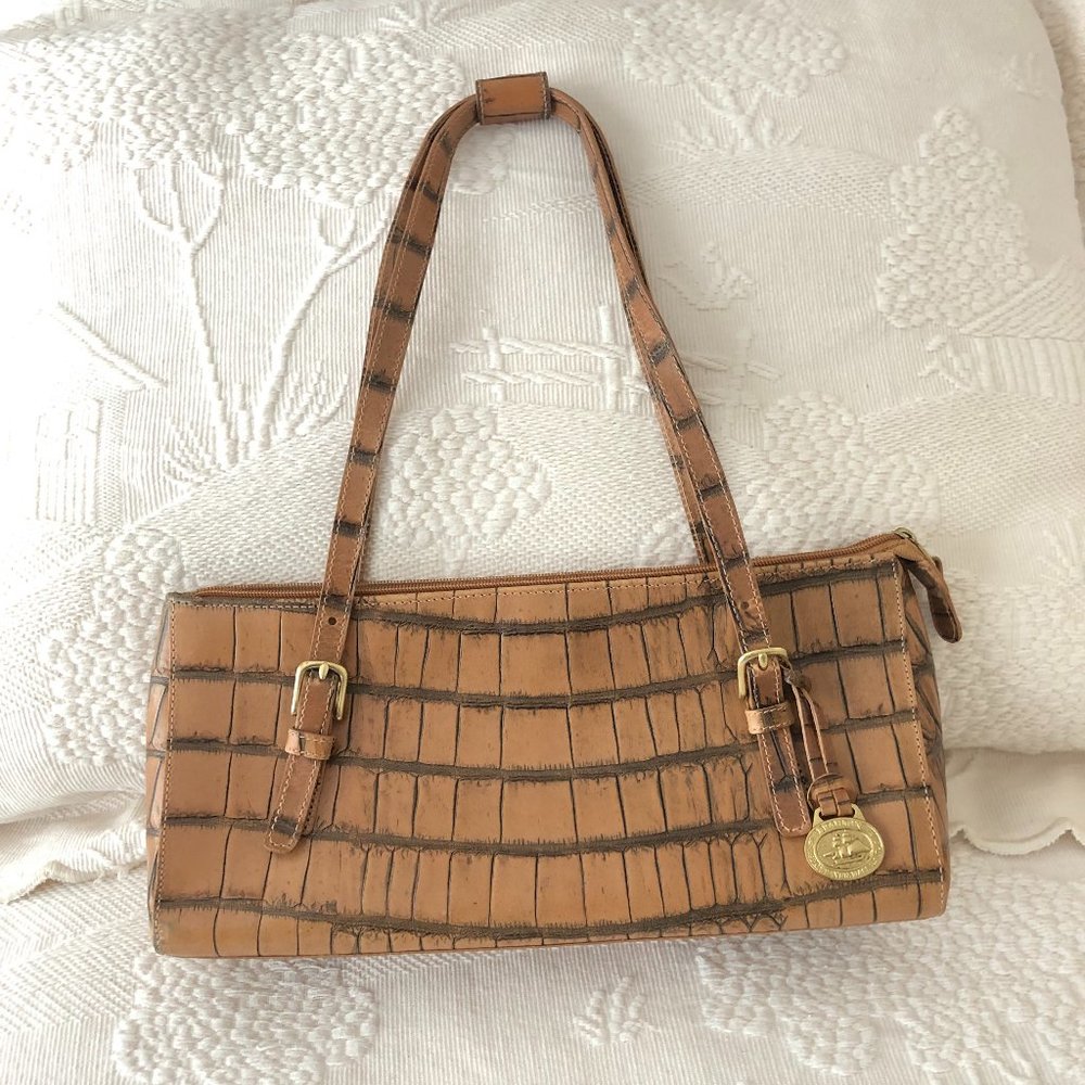 Tan Brahmin Shoulder Bag